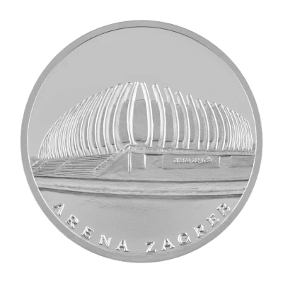 Medal - Arena Zagreb Silver front