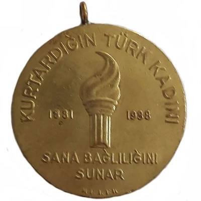 Medal - Atatürk back