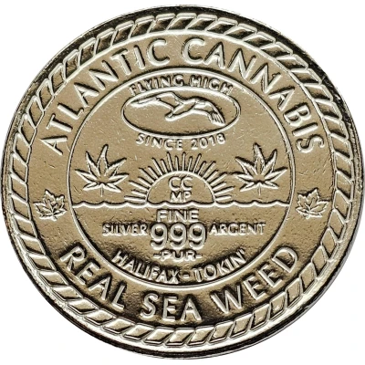 Medal - Atlantic Cannabis Real Sea Weed ND front