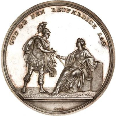 Medal - Attack on Copenhagen Silver issue front