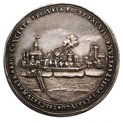 Medal - August III Sas Toruń front