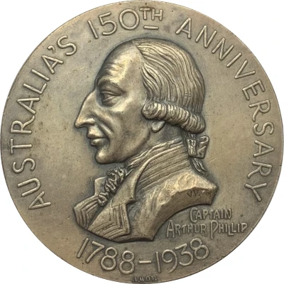 Medal - Australia 150th Anniversary Historical Medal front