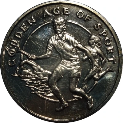 Medal - Australia 200 Years Collection The Golden Age of Sport ND front