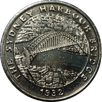 Medal - Australia 200 Years Collection The Sydney Harbour Bridge ND front