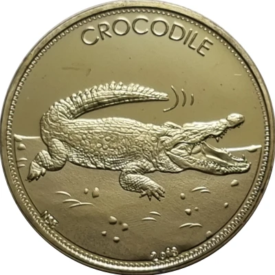 Medal - Australia - Crocodile (Tourist Souvenir) ND front