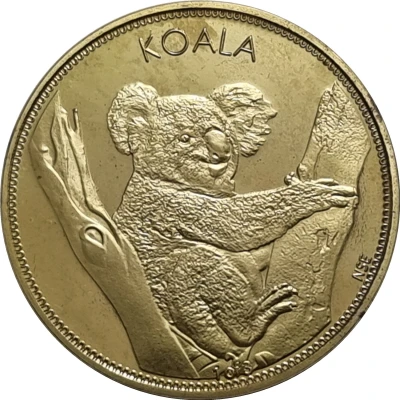 Medal - Australia - Koala (Tourist Souvenir) ND front