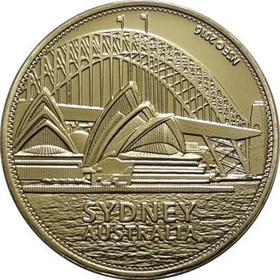 Medal - Australia - Sydney (Tourist Souvenir) ND back