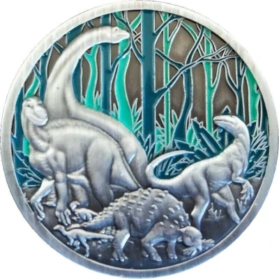 Medal - Australian Dinosaurs RAM Token ND front