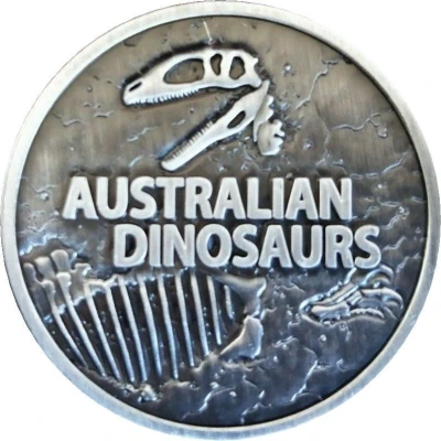 Medal - Australian Dinosaurs RAM Token ND back