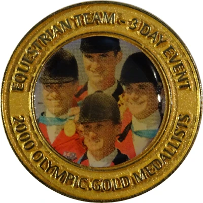 Medal - Australian Olympic Gold Medallist Equestrian Team front