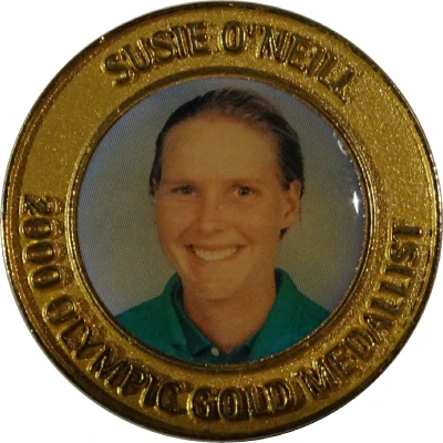 Medal - Australian Olympic Gold Medallist Susie O'Neill front