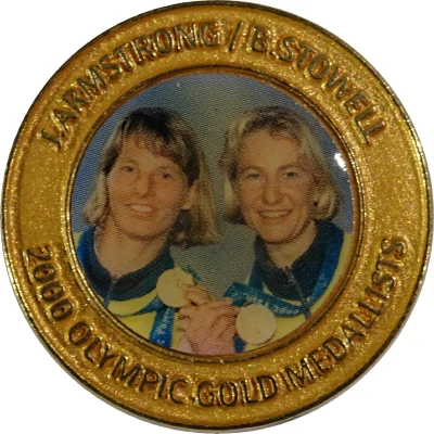 Medal - Australian Olympic Gold Medallist Women's Sailing Team front