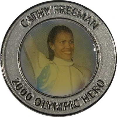 Medal - Australian Olympic Team Cauldron Lighter Cathy Freeman front