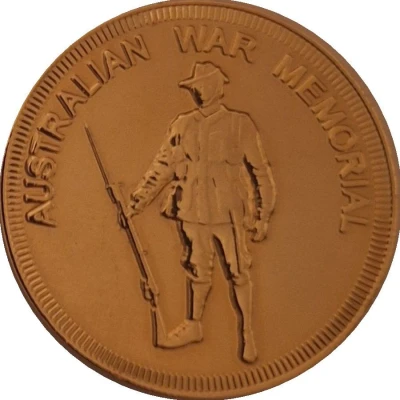 Medal - Australian War Memorial; Australian Digger (Military Medal) ND front