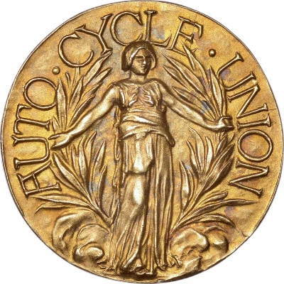 Medal Auto Cycle Union, Senior T.T. Race front