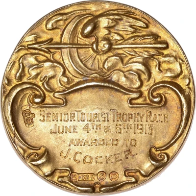 Medal Auto Cycle Union, Senior T.T. Race back