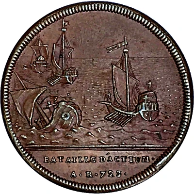 Medal - Battle of Actium ND back