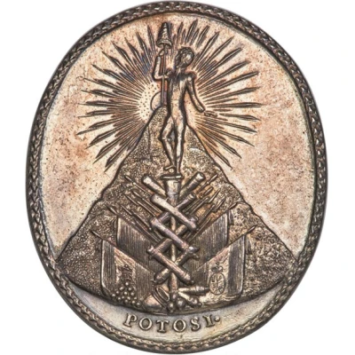 Medal - Battle of Ayacucho ND front