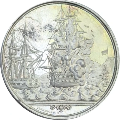 Medal - Battle of Eckernförde Silver issue front