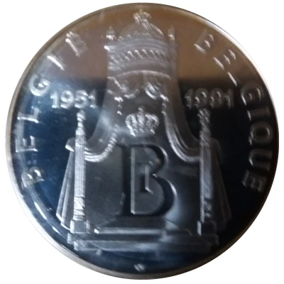 Medal - Baudoin I 40th Anniversary of reign back