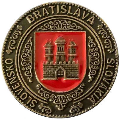 Medal - Bratislava Castle ND back