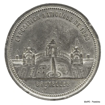 Medal - Brussels National Exposition of and Independence Anniversary front