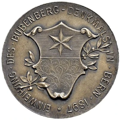 Medal - Bubenberg Monument back