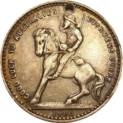 Medal - Bushmens Corps Boer War back