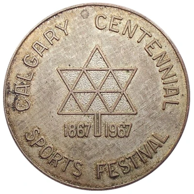 Medal - Calgary Centennial Sports Festival front