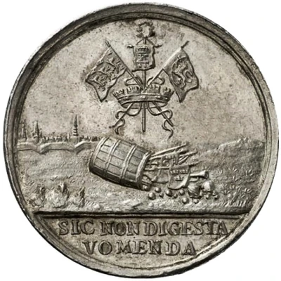 Medal - Capitulation of the city of Tönning silver issue front