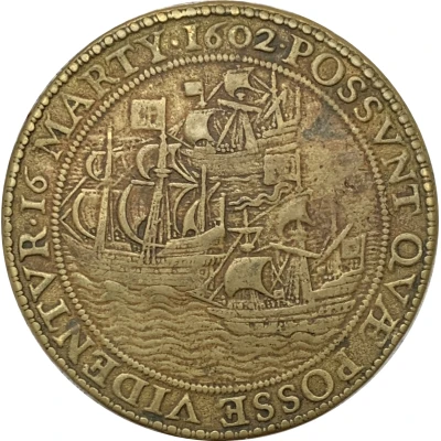 Medal - Capture of the Spanish galleon San Iago back