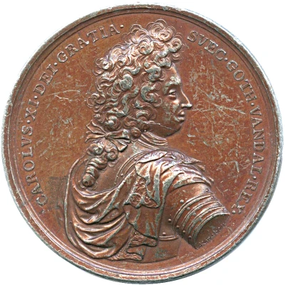 Medal - Carl XI / Ulrika Eleonora ND front