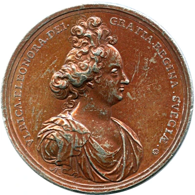 Medal - Carl XI / Ulrika Eleonora ND back