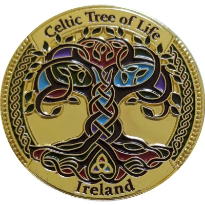 Medal - Celtic Tree of Life ND back