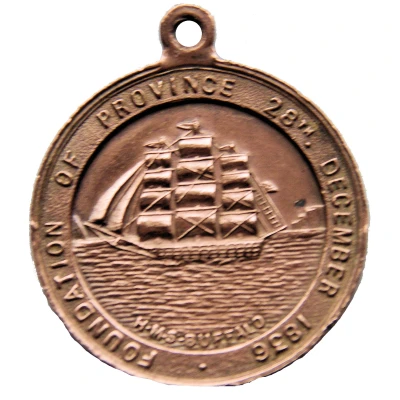 Medal - Centenary of South Australia 1836-1936 Event Souvenir back