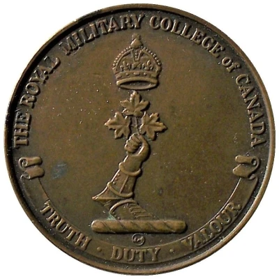 Medal - Centennial of the Royal Military College of Canada back