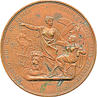 Medal - Central Exposition front