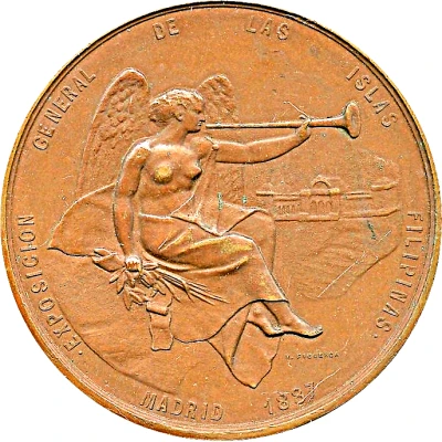 Medal - Central Exposition back