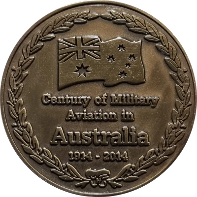 Medal - Century of Military Aviation F-111 Jet Fighter-Bomber ND back