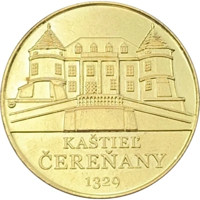 Medal - Cerenany castle ND back