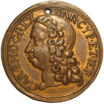 Medal - Charles Emmanuel III Lifting of the siege of Alessandria front