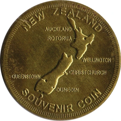 Medal - Christchurch Gondala (Tourist Souvenir) ND back