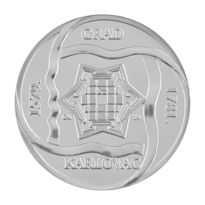 Medal - City of Karlovac Silver front