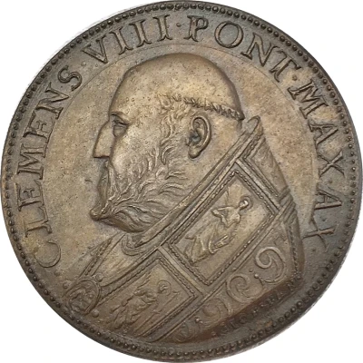 Medal - Clement VIII Salva nos domine ND front