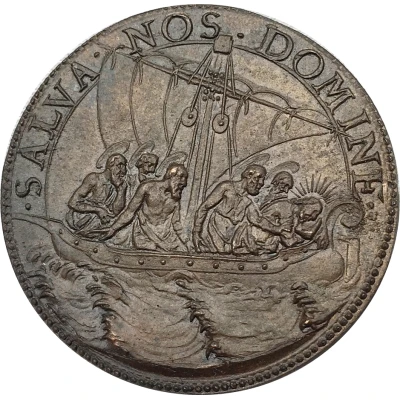 Medal - Clement VIII Salva nos domine ND back