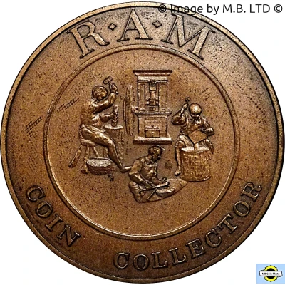 Medal - Coin Collector RAM Mint Token ND front