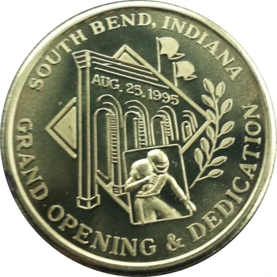 Medal - College Football Hall Of Fame South Bend back