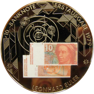 Medal - Commemoration of banknotes 10 francs, 6th serie front