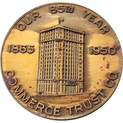 Medal - Commerce Trust Co. Kansas City, Missouri front