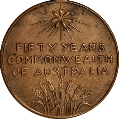 Medal - Commonwealth of Australia 50 years back